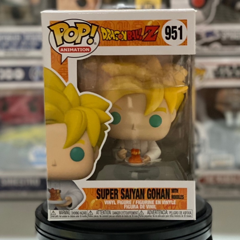Funko Pop! Dragon Ball Z: Super Saiyan Gohan with Noodles 951